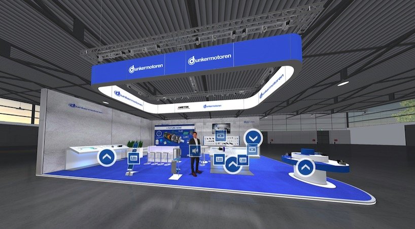 Dunkermotoren presents virtual exhibition stand